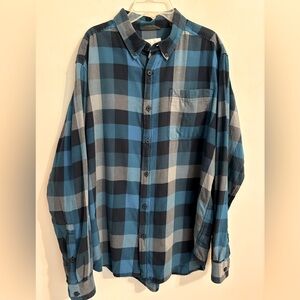 Columbia long sleeve plaid shirt